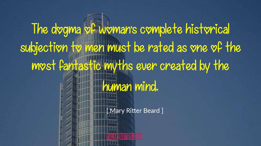 X Rated quotes by Mary Ritter Beard
