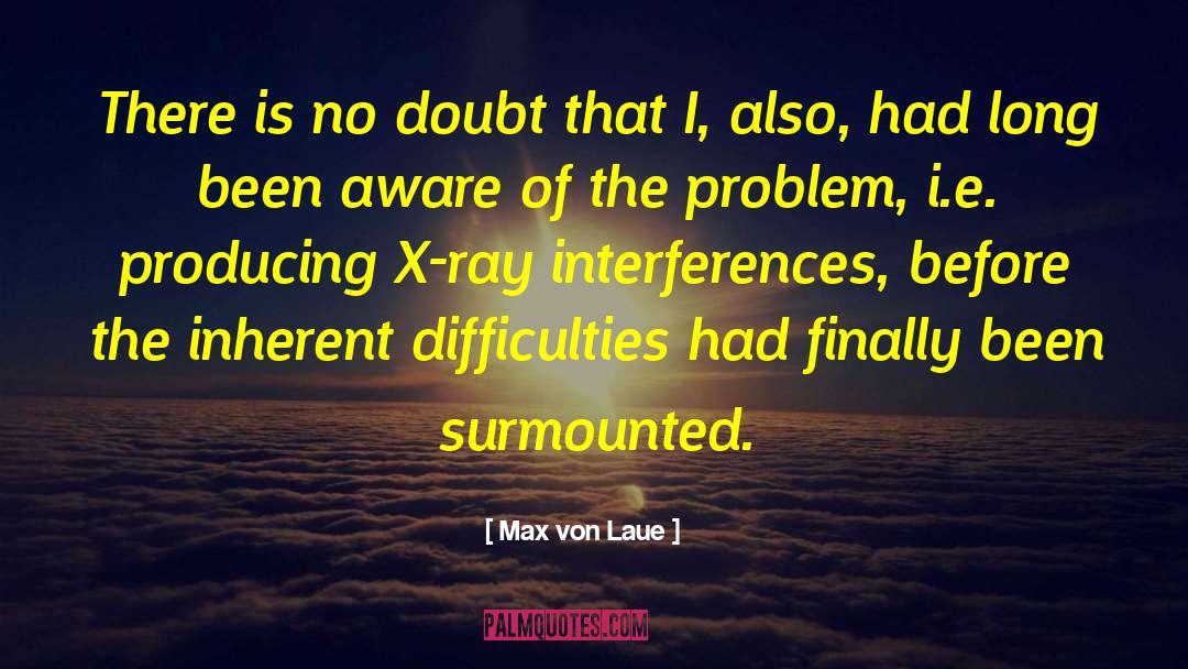 X Ray Crystallography quotes by Max Von Laue