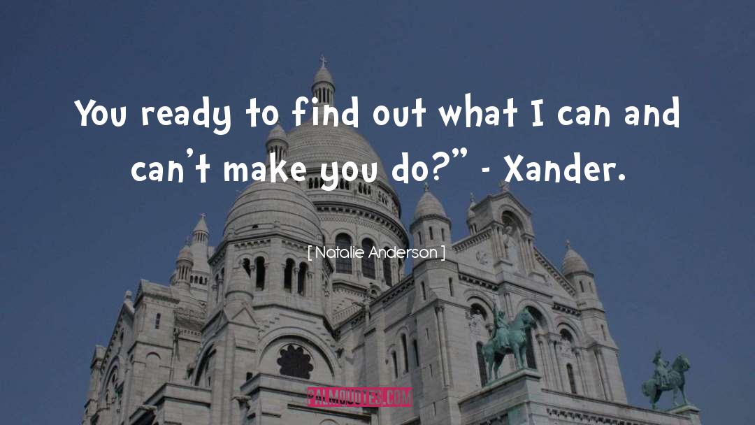 Xander Carrow quotes by Natalie Anderson