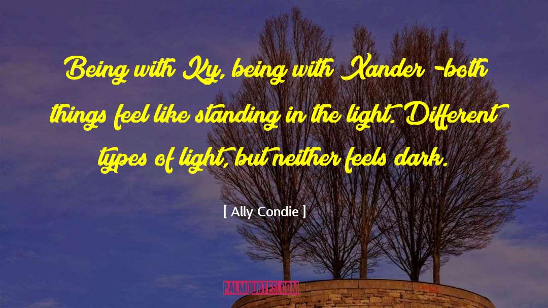 Xander quotes by Ally Condie