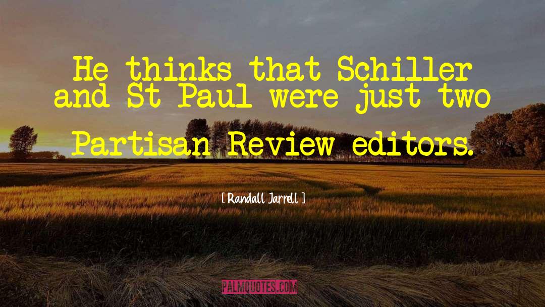 Xenien Schiller quotes by Randall Jarrell