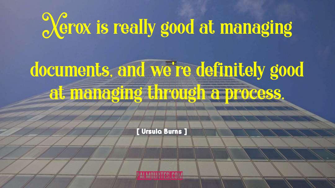 Xerox quotes by Ursula Burns