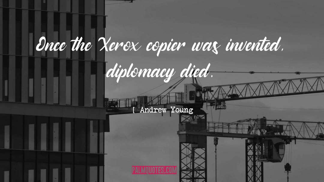 Xerox quotes by Andrew Young