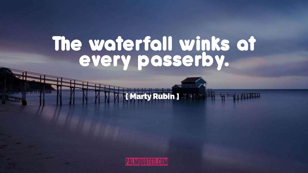 Ximenez Waterfalls quotes by Marty Rubin