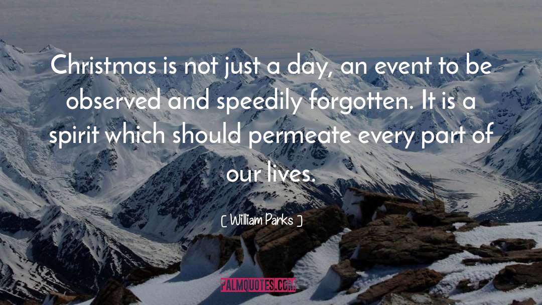 Xmas quotes by William Parks