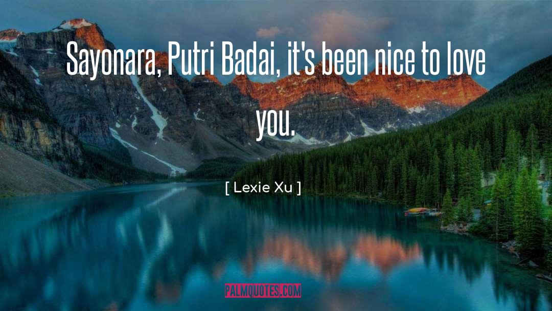 Xu Liang quotes by Lexie Xu