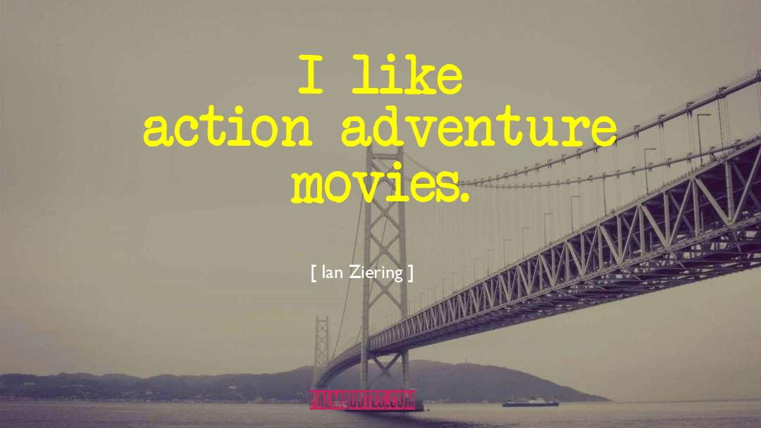 Ya Action Adventure quotes by Ian Ziering