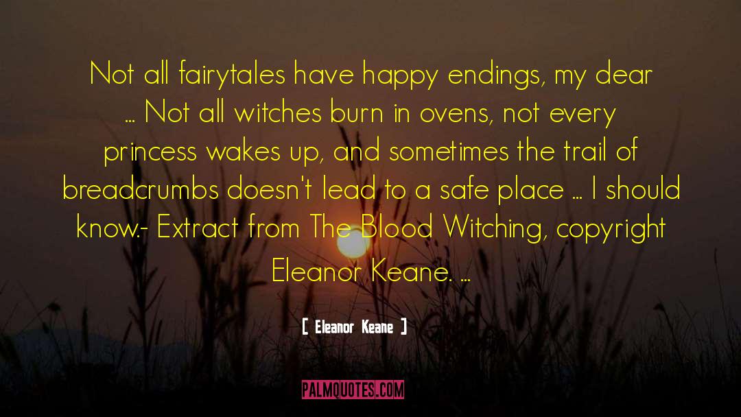 Ya Dark Comedy quotes by Eleanor Keane