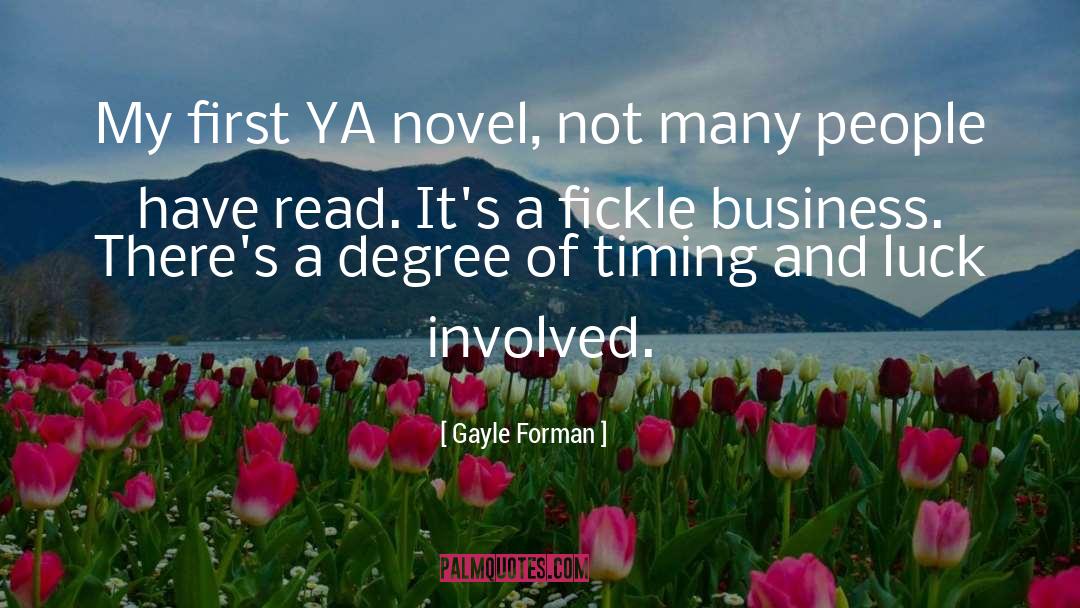 Ya Novel quotes by Gayle Forman