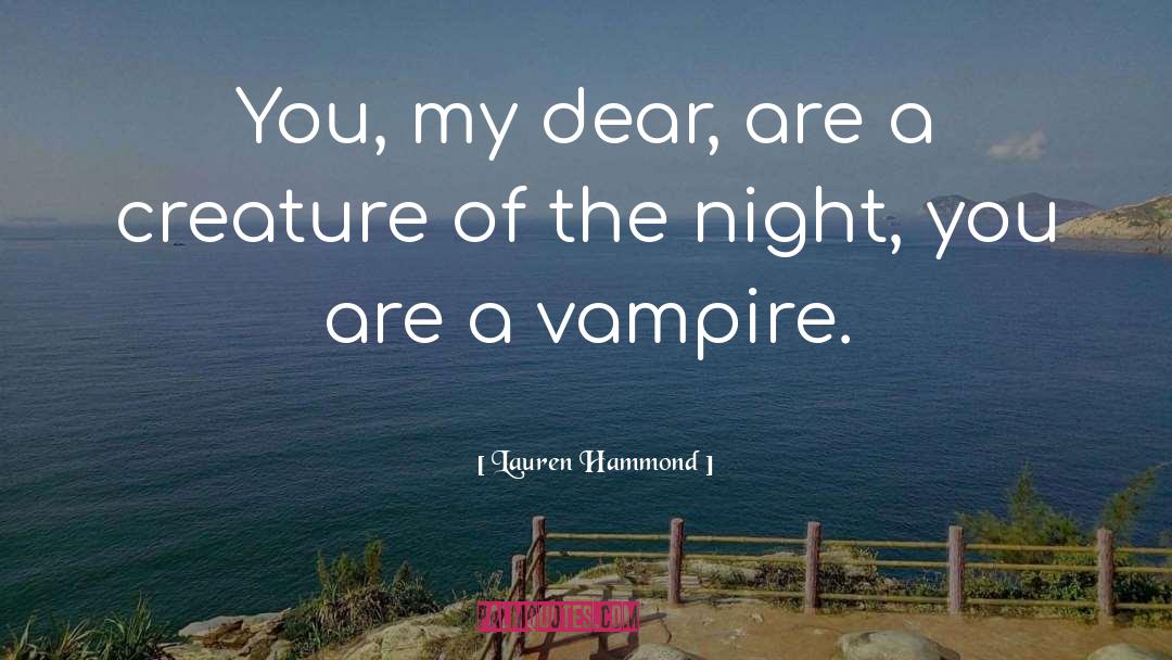 Ya Paranormal Romance quotes by Lauren Hammond