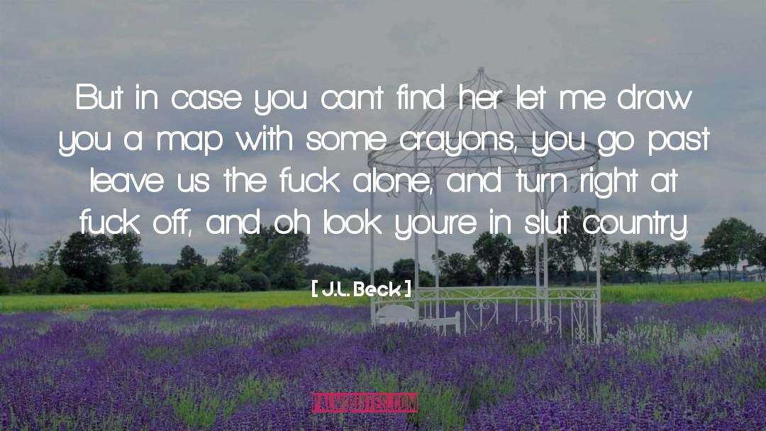 Ya Romance quotes by J.L. Beck