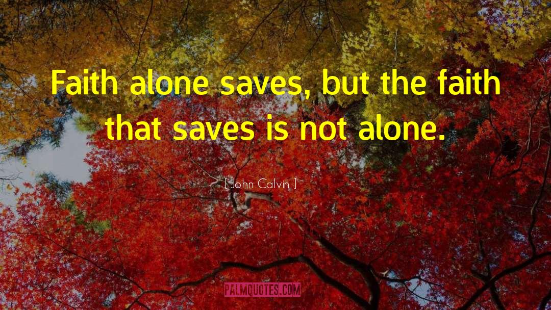 Ya Saves quotes by John Calvin