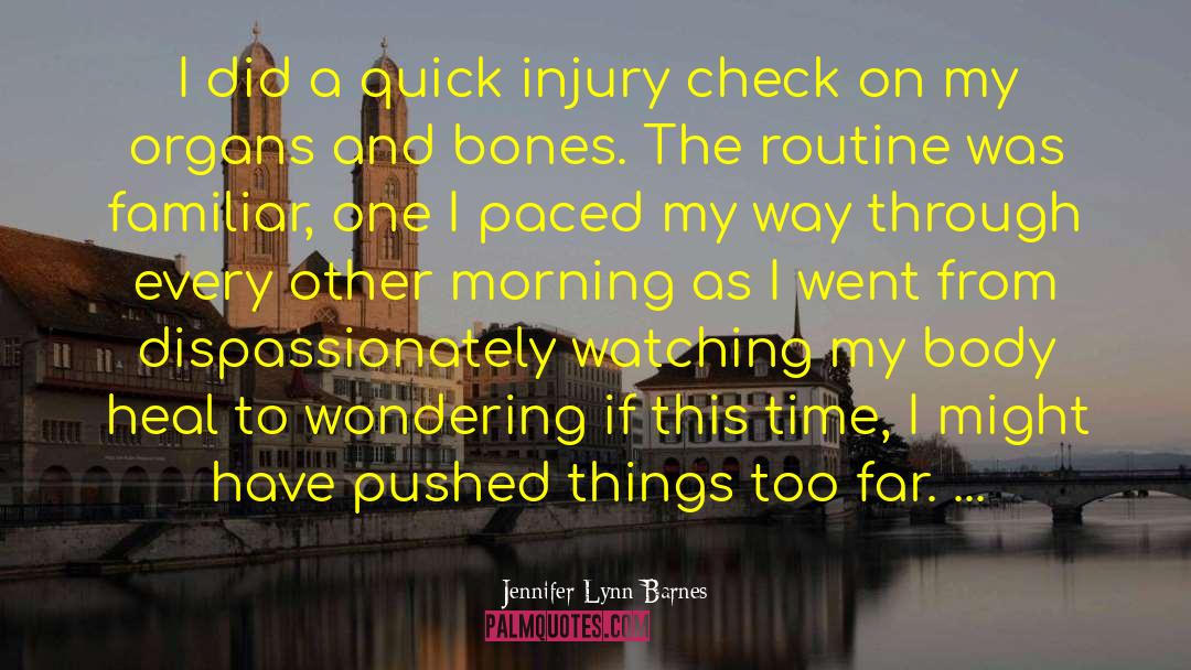 Ya Urban Fantasy quotes by Jennifer Lynn Barnes