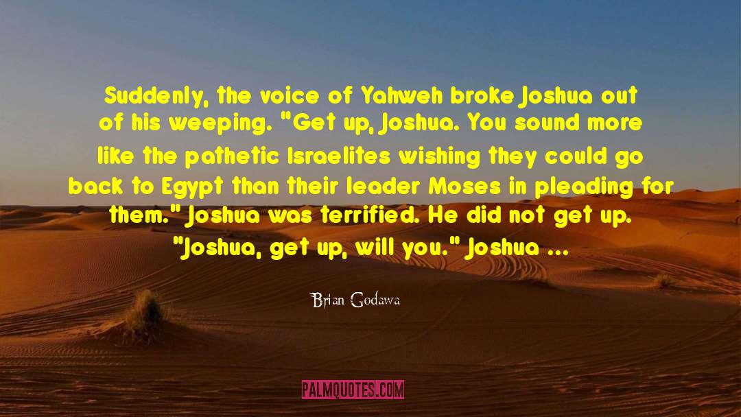 Yahweh quotes by Brian Godawa