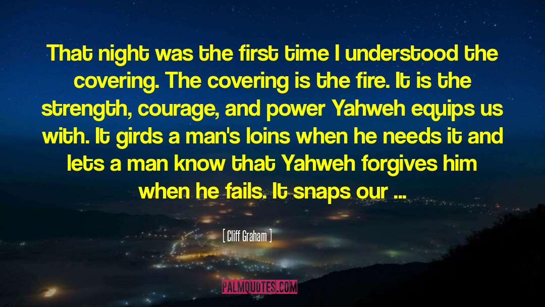 Yahweh quotes by Cliff Graham