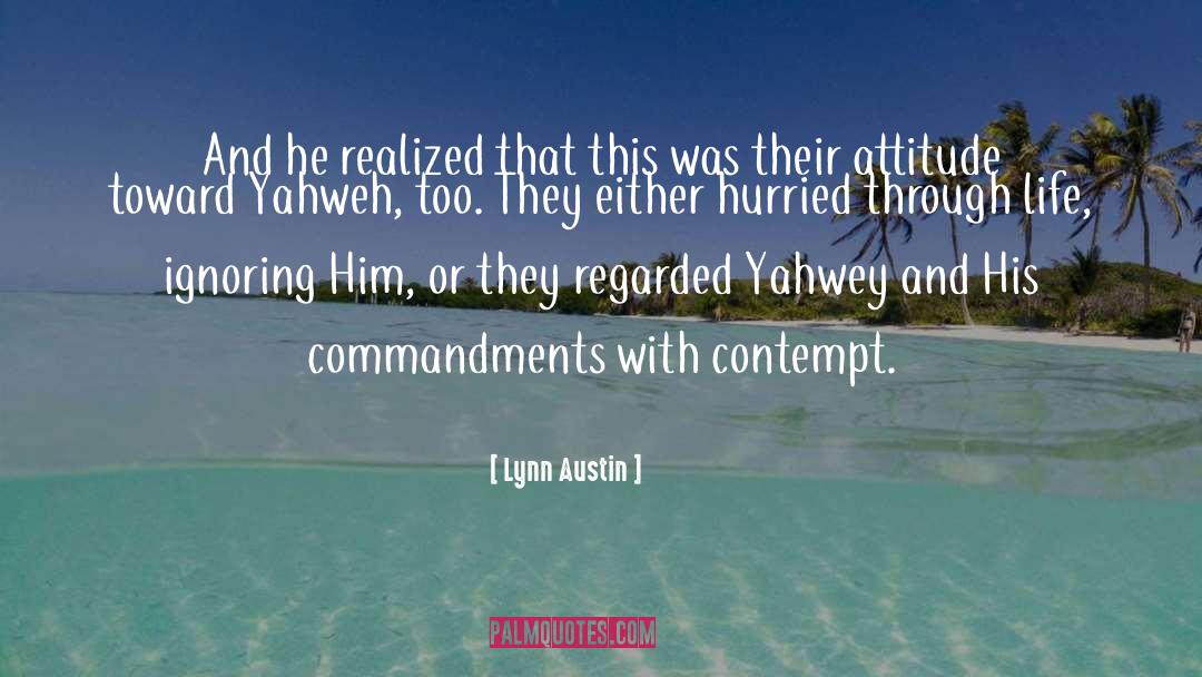 Yahweh quotes by Lynn Austin