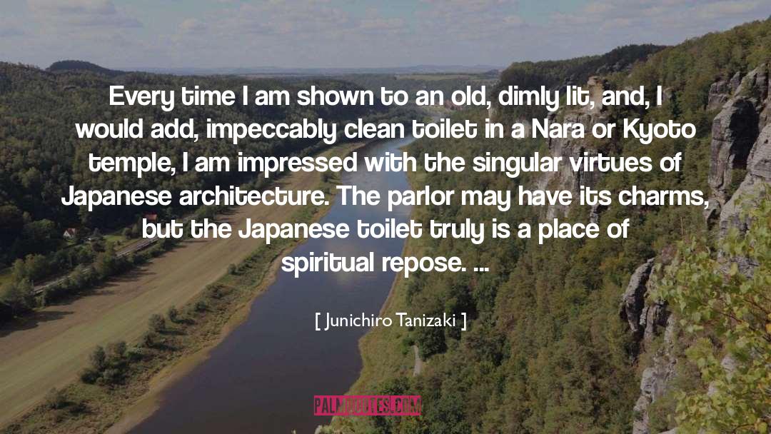 Yakushiji Nara quotes by Junichiro Tanizaki