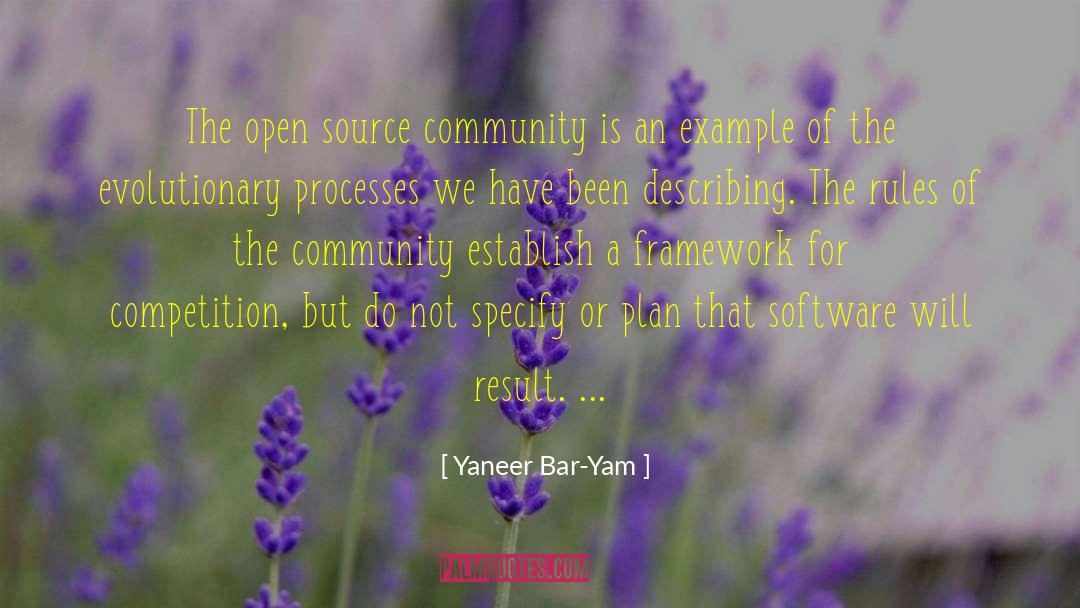 Yam quotes by Yaneer Bar-Yam