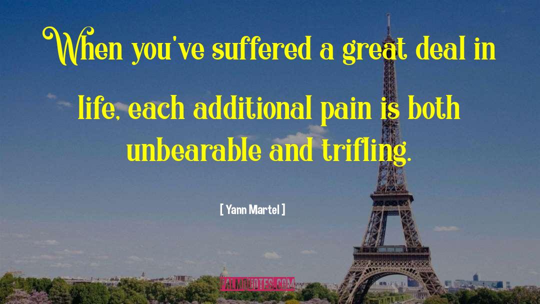 Yann Martell quotes by Yann Martel