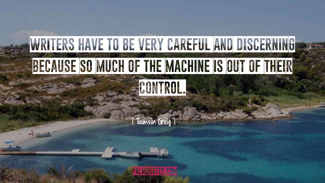 Yarborough Machine quotes by Tamsin Greig