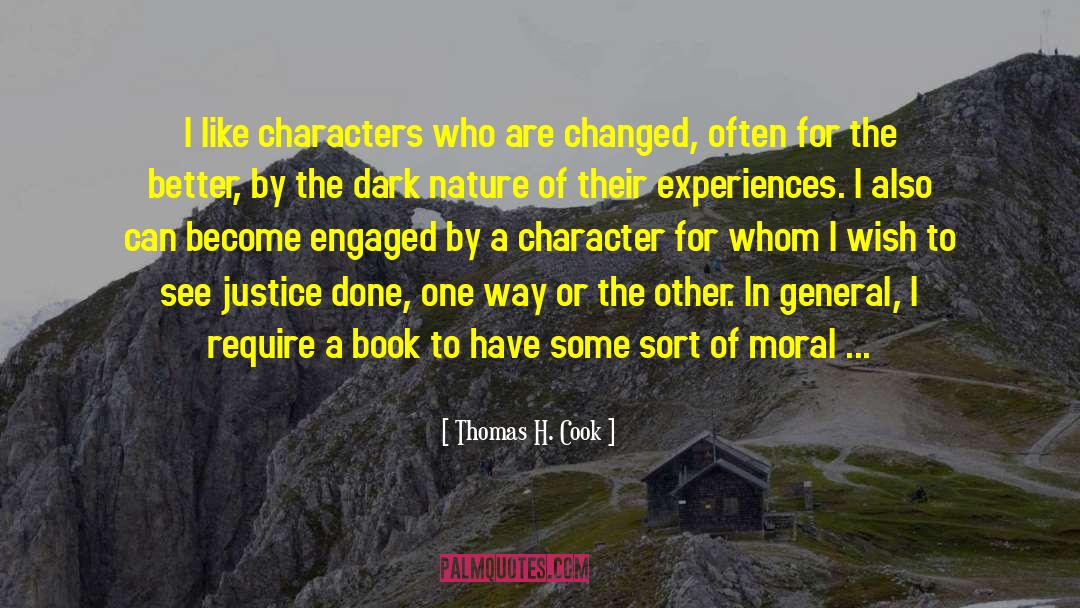 Yay Character Introductions quotes by Thomas H. Cook