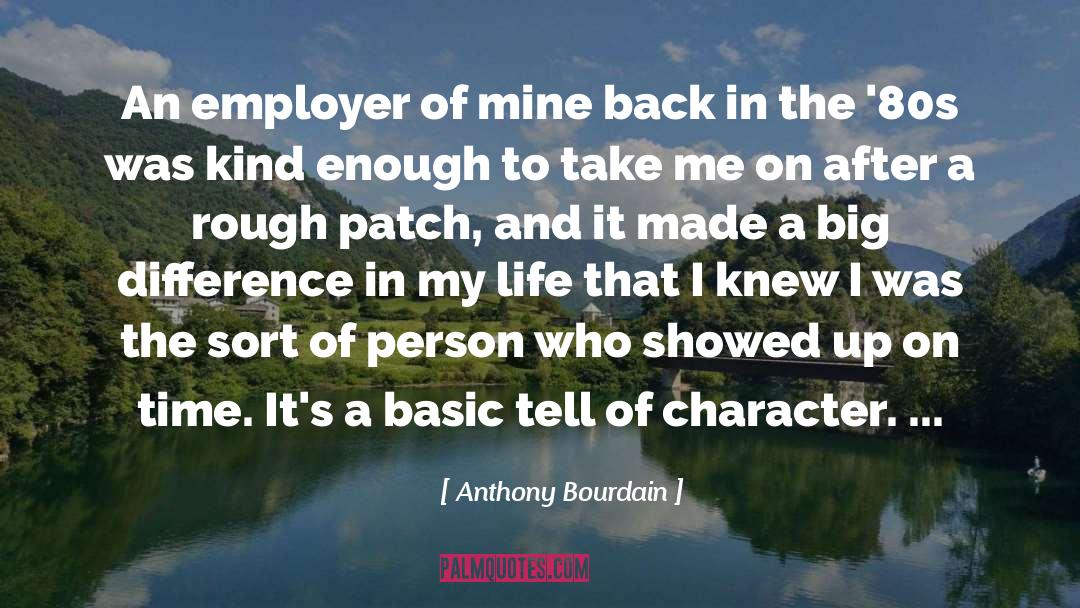 Yay Character Introductions quotes by Anthony Bourdain