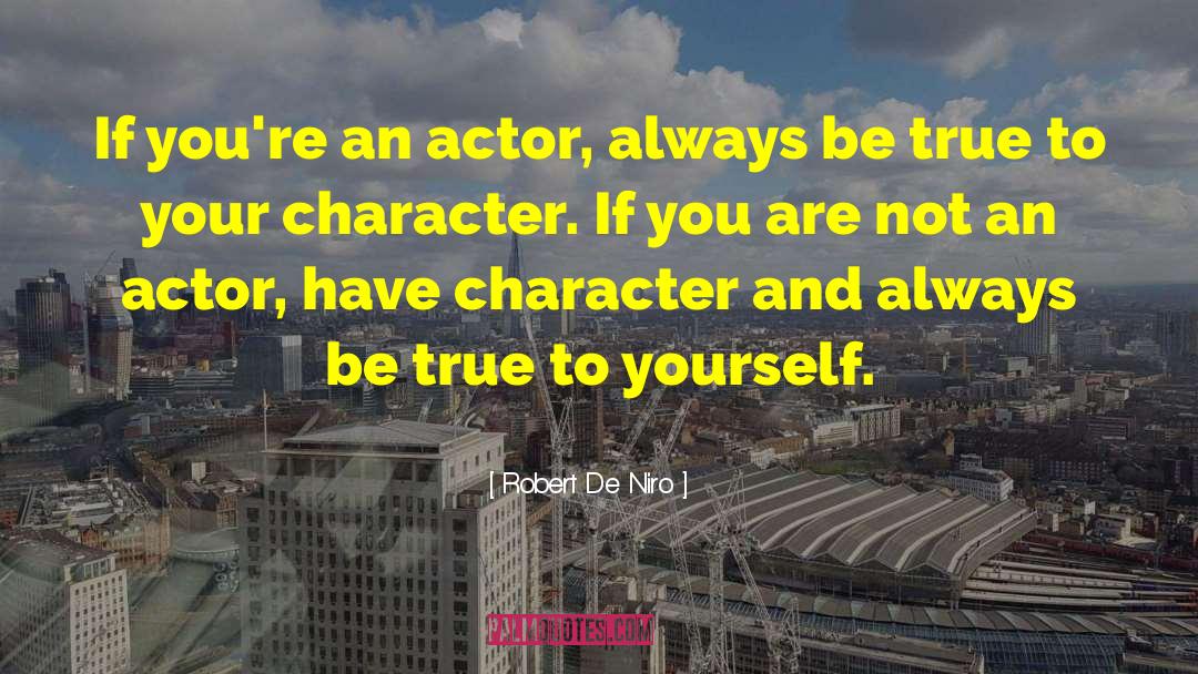 Yay Character Introductions quotes by Robert De Niro