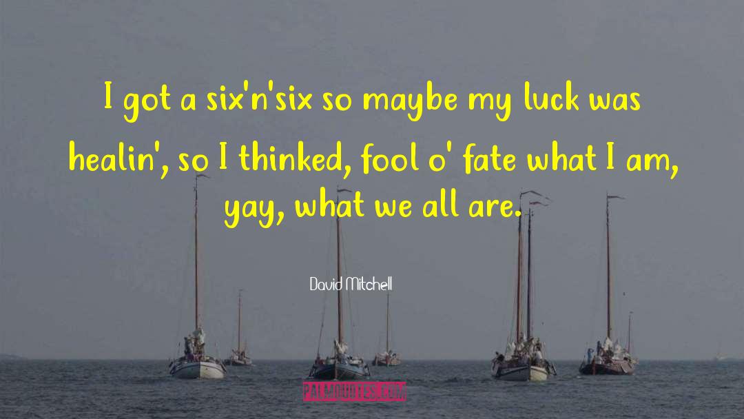 Yay quotes by David Mitchell