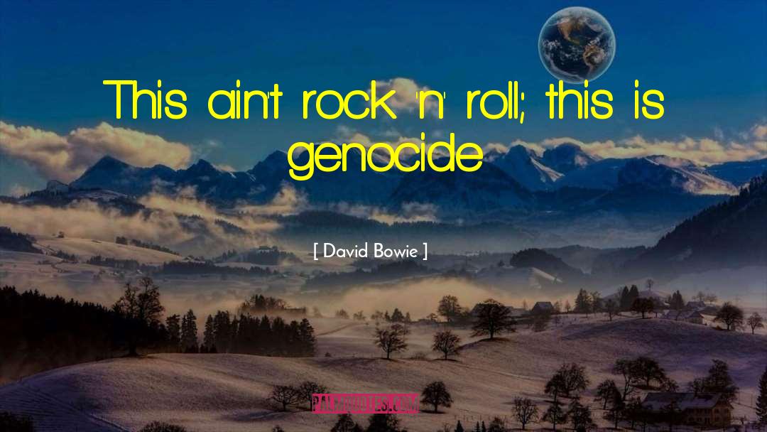 Yazidi Genocide quotes by David Bowie