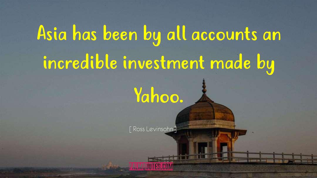 Ydle Yahoo quotes by Ross Levinsohn