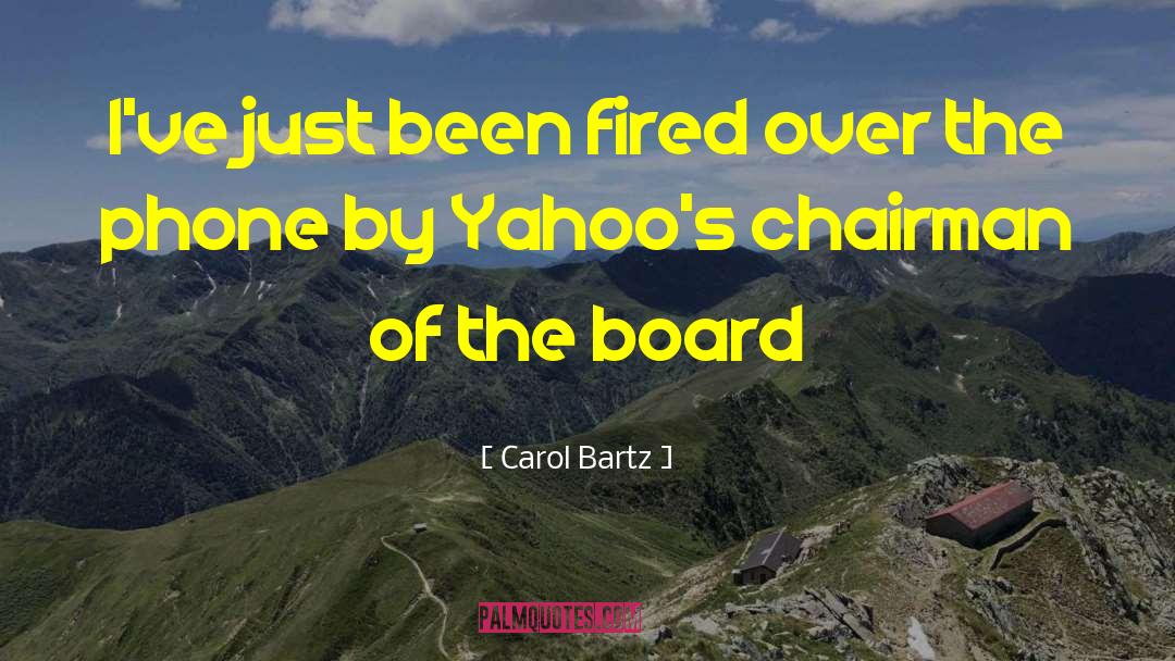 Ydle Yahoo quotes by Carol Bartz