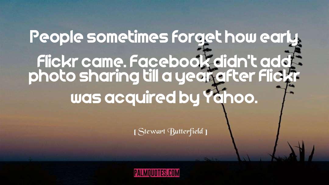 Ydle Yahoo quotes by Stewart Butterfield