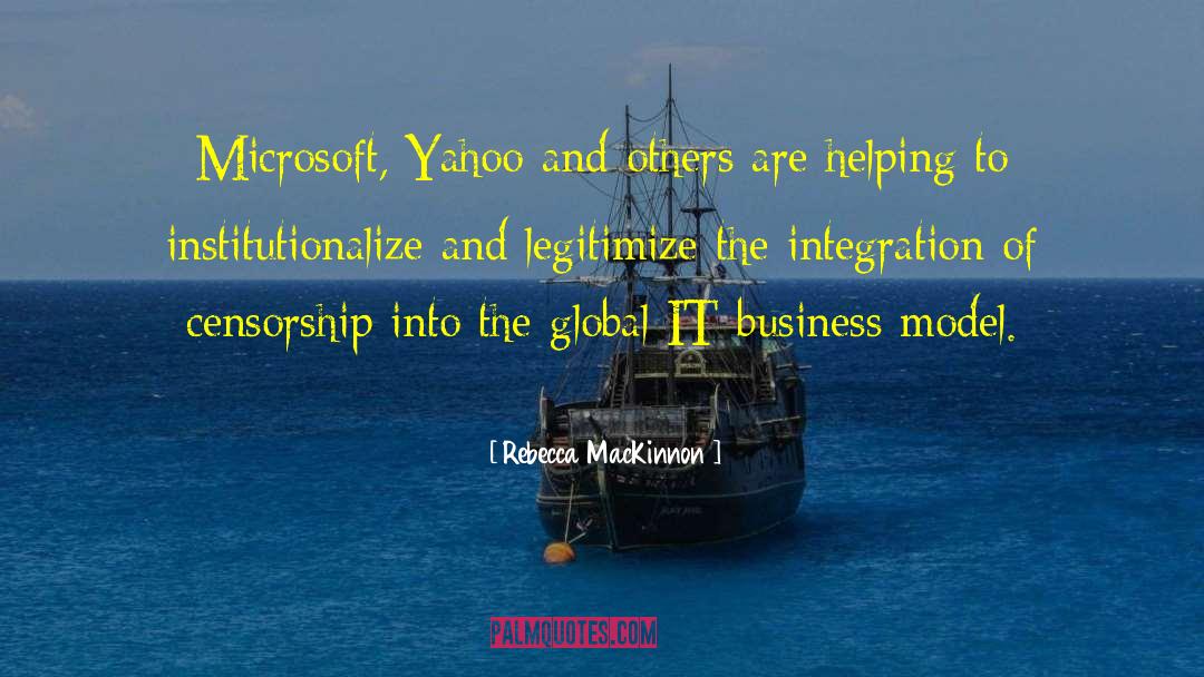 Ydle Yahoo quotes by Rebecca MacKinnon