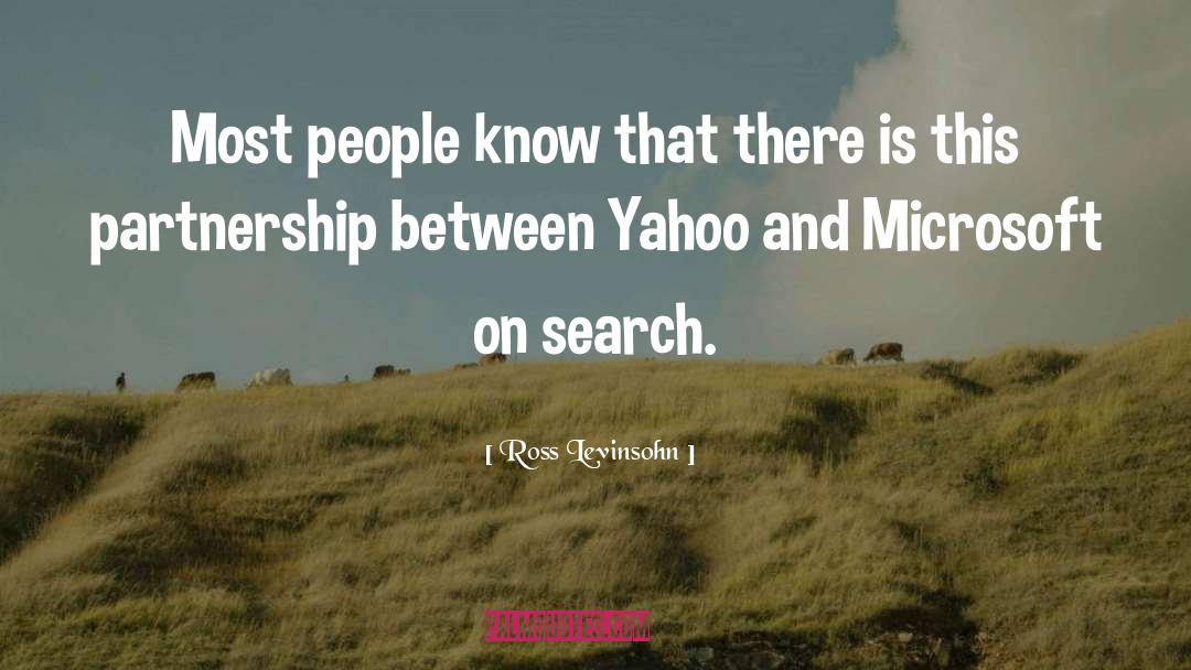Ydle Yahoo quotes by Ross Levinsohn