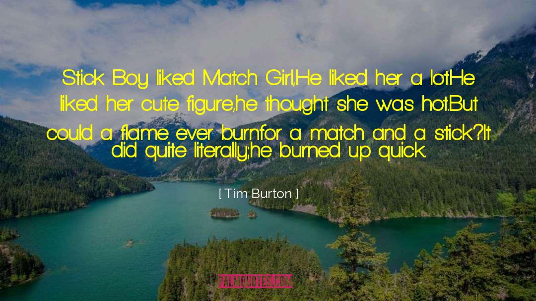 Yeahhhh Boy quotes by Tim Burton