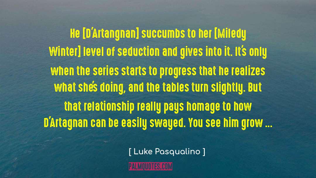Yearbook Series quotes by Luke Pasqualino