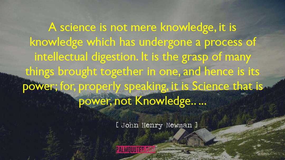 Yearn For Knowledge quotes by John Henry Newman