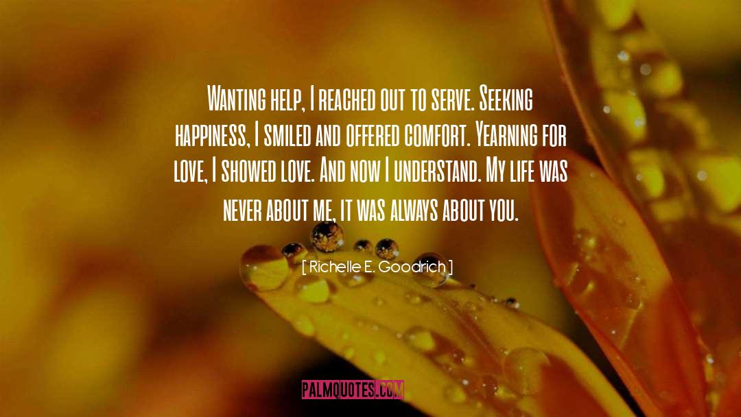 Yearning For Love quotes by Richelle E. Goodrich