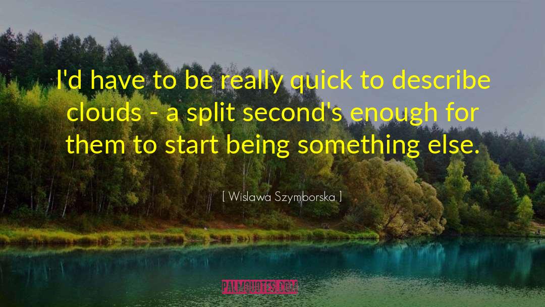 Yearning For Something quotes by Wislawa Szymborska