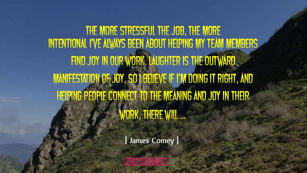 Yearning Leadership quotes by James Comey