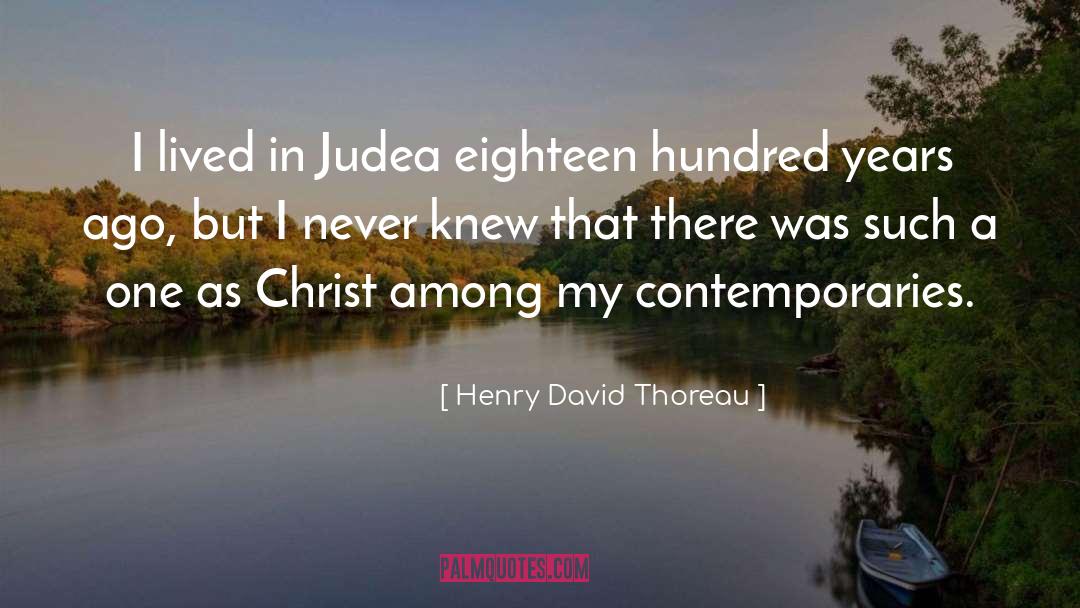Years Ago quotes by Henry David Thoreau