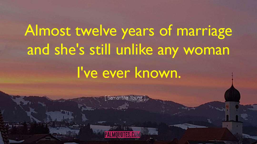 Years Of Marriage quotes by Samantha Young