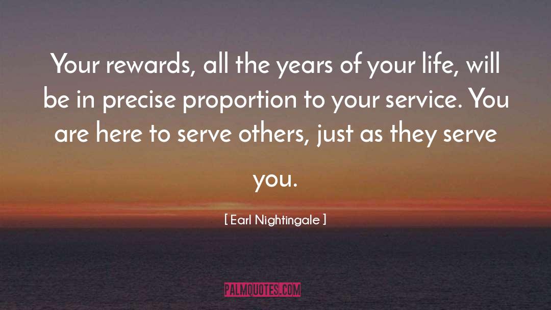 Years Of Service Congratulations quotes by Earl Nightingale