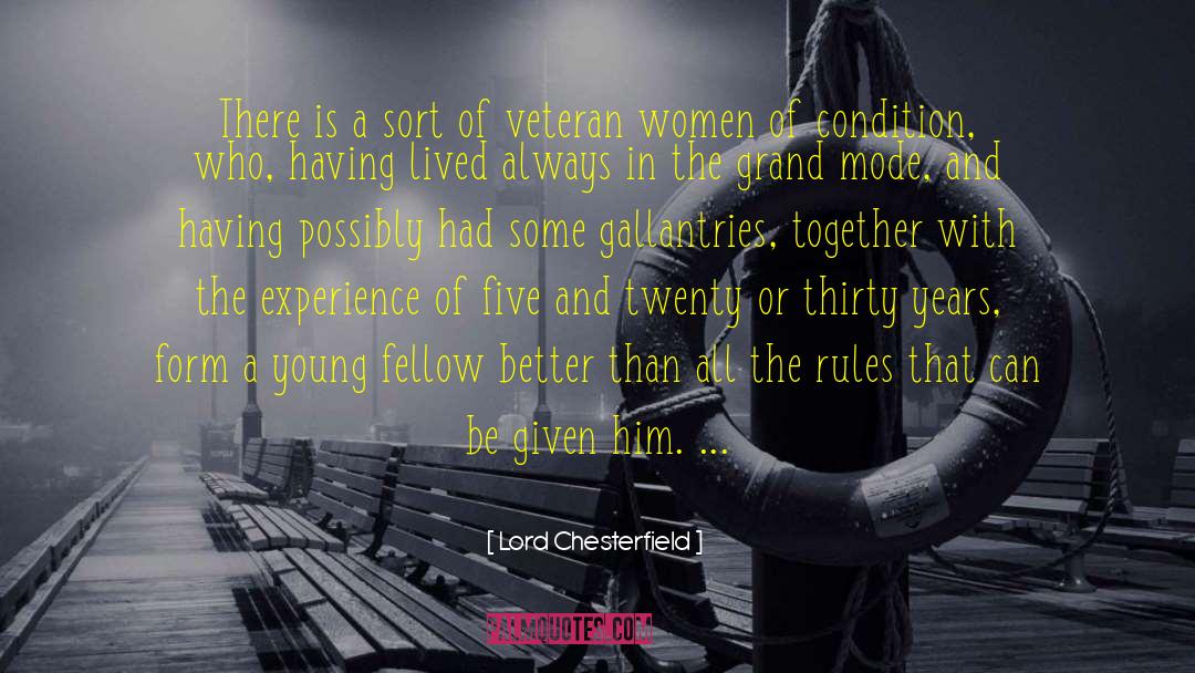 Years Together quotes by Lord Chesterfield