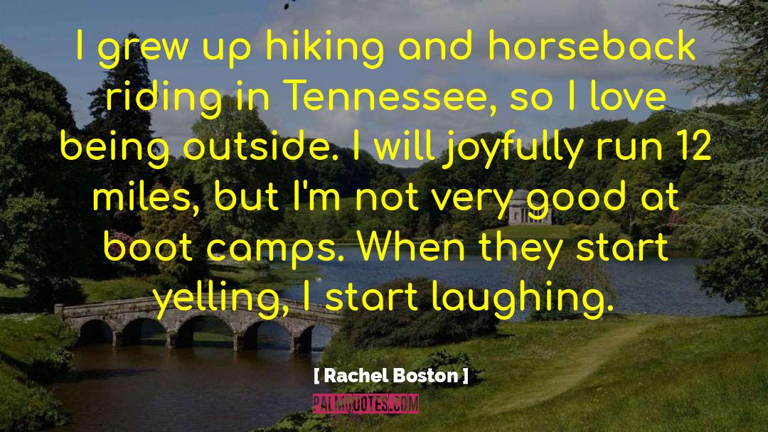 Yelling quotes by Rachel Boston