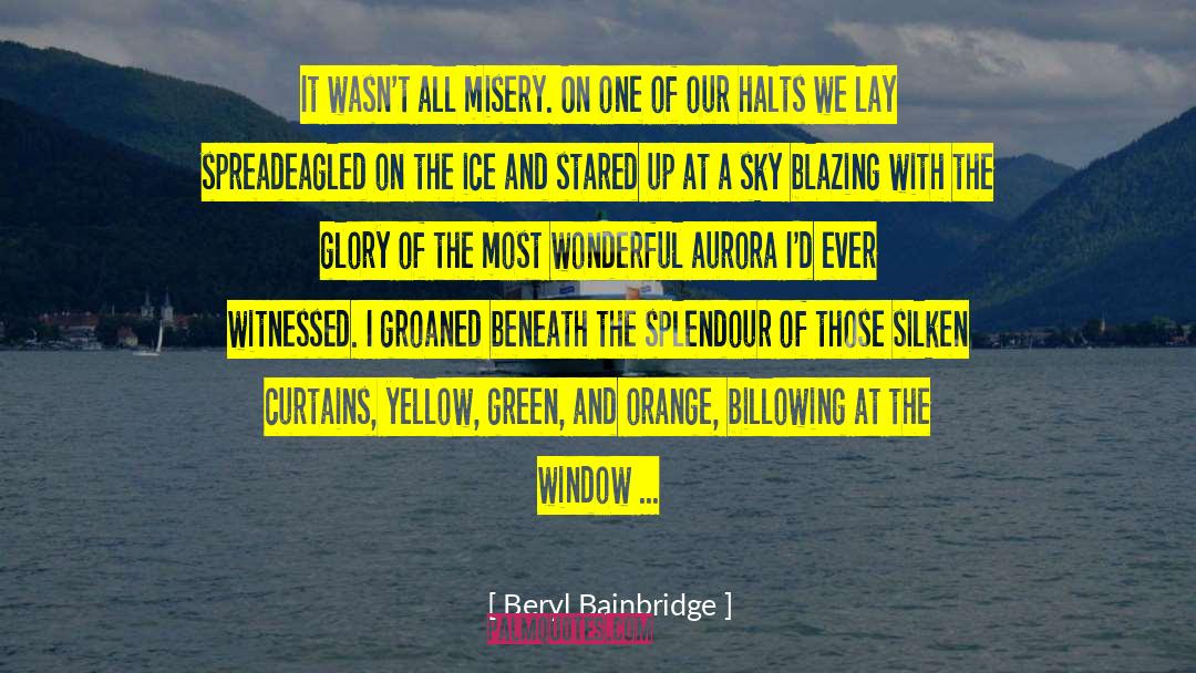 Yellow Leaves quotes by Beryl Bainbridge
