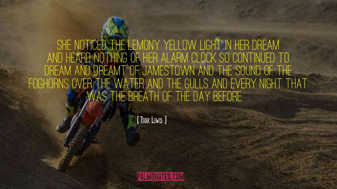 Yellow Light quotes by Tiger Lewis