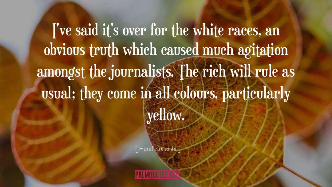Yellow quotes by Hanif Kureishi