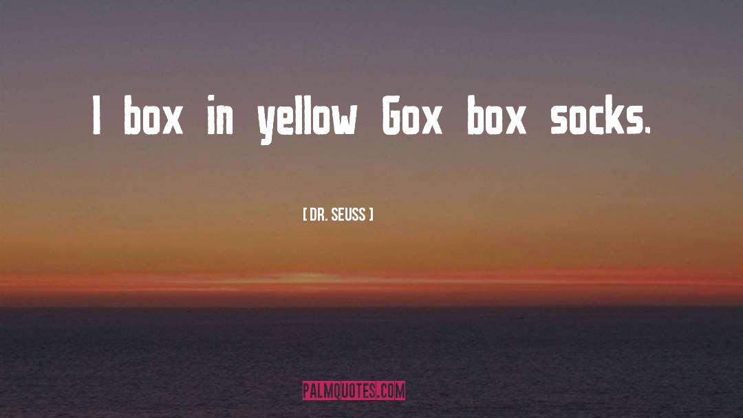 Yellow quotes by Dr. Seuss
