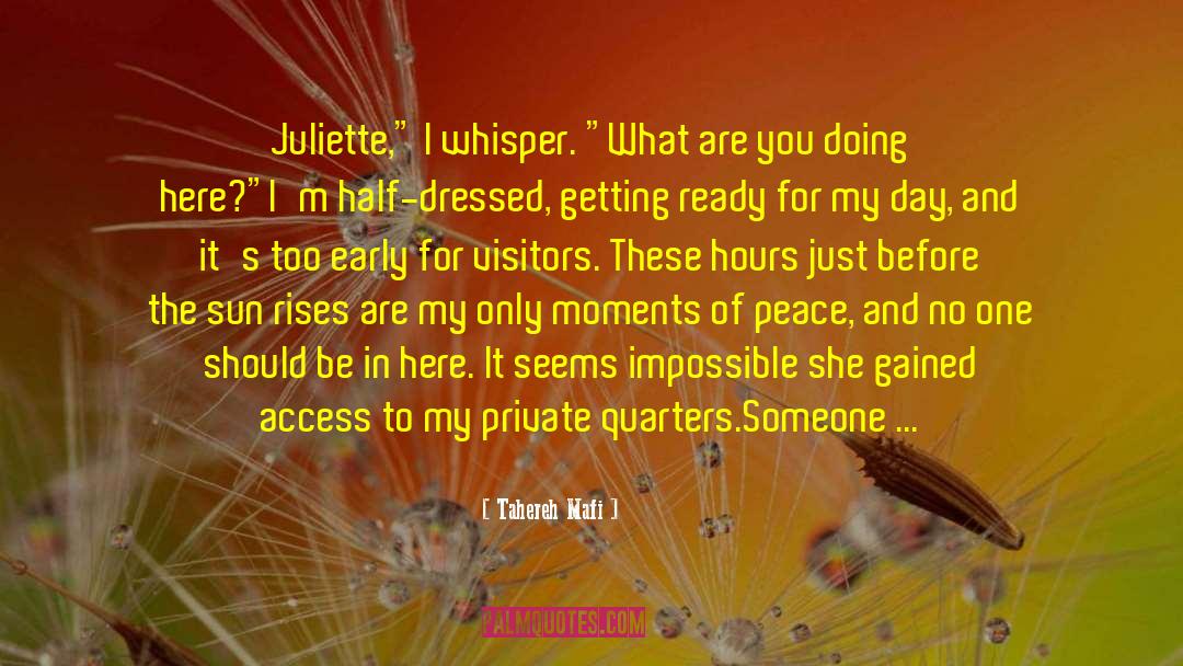 Yellow Sun quotes by Tahereh Mafi